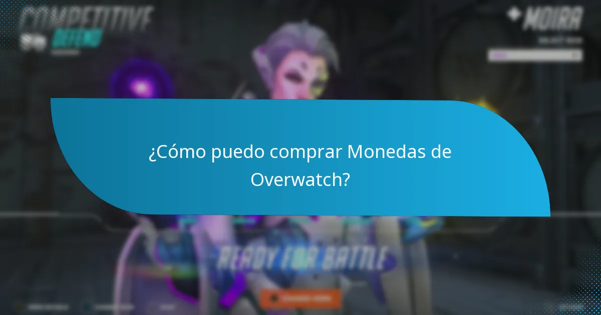 ¿Cómo puedo ver mi historial de transacciones de Monedas de Overwatch?