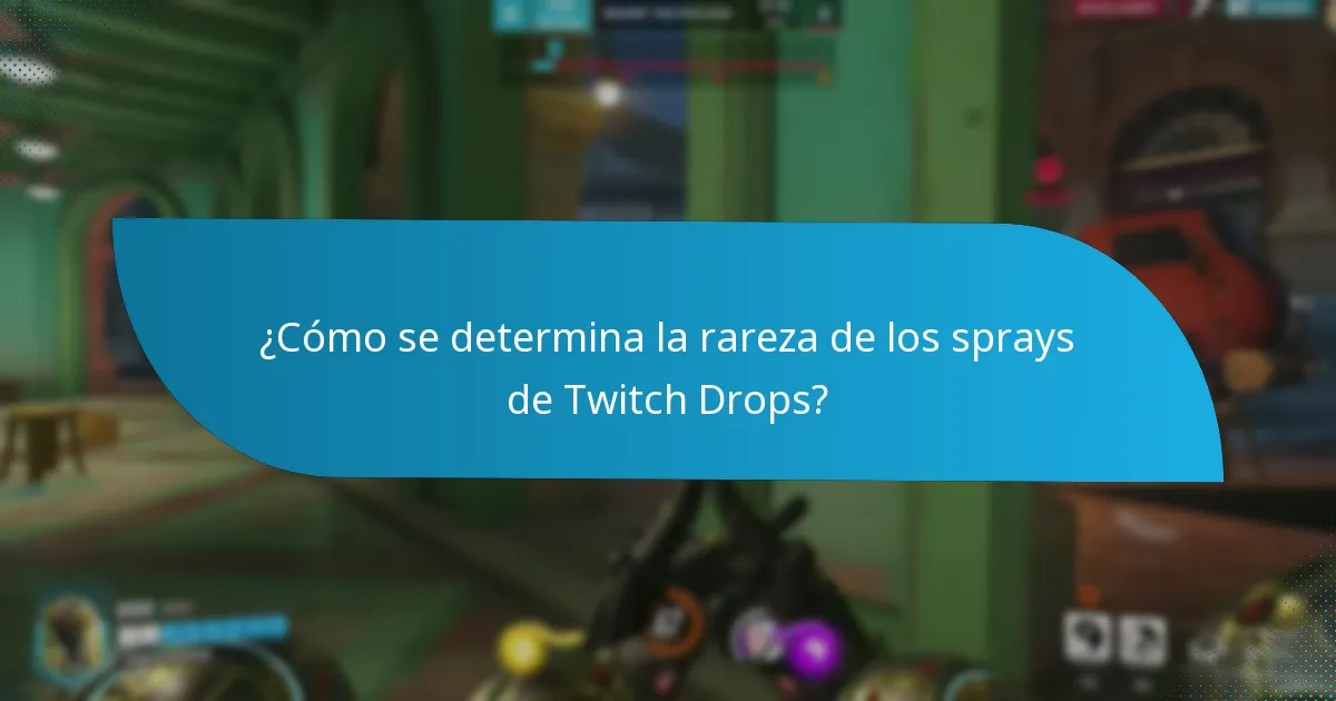 ¿Cuáles son los diferentes diseños de los sprays de Twitch Drops?