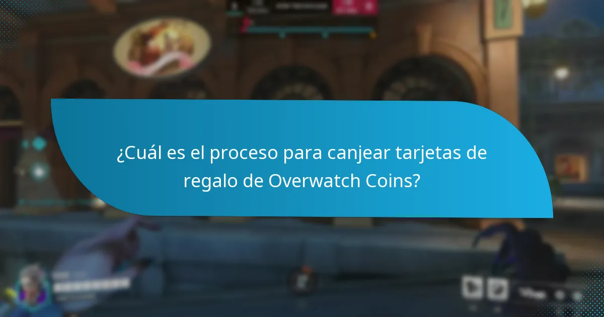 ¿Cómo se compara el canje de tarjetas de regalo de Overwatch Coins con otras tarjetas de regalo de juegos?