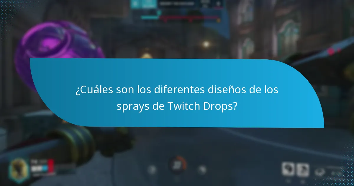 ¿Cómo se determina la rareza de los sprays de Twitch Drops?