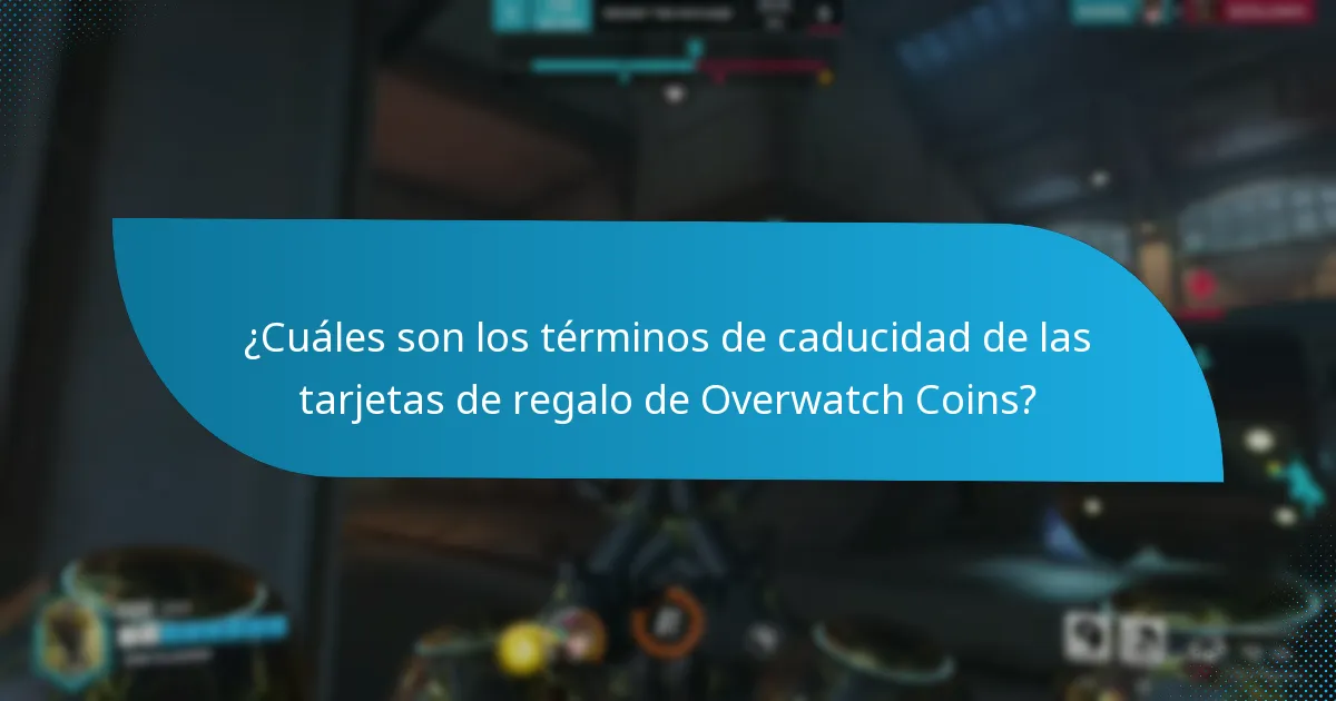 ¿Cómo canjeo una tarjeta de regalo de Overwatch Coins?